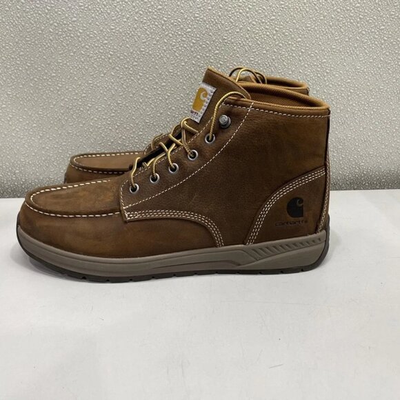 Carhartt Brown Leather Chukka Boots main image 7